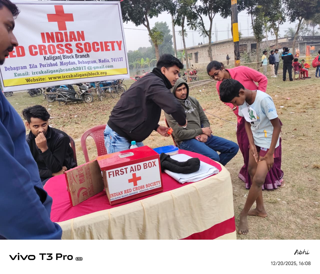 Winter Sports Meet First Aid Camp